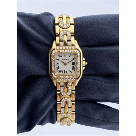 used cartier panthere ladies watch|used cartier pantheres for sale.